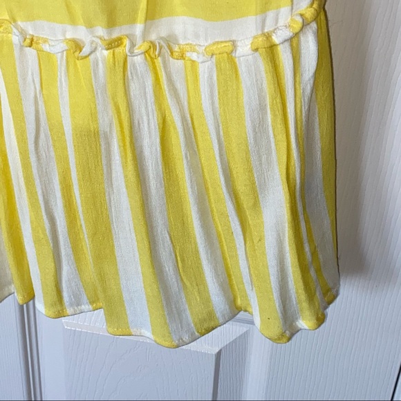 Jessica Simpson Yellow Striped Sundress NEW - Picture 7 of 8